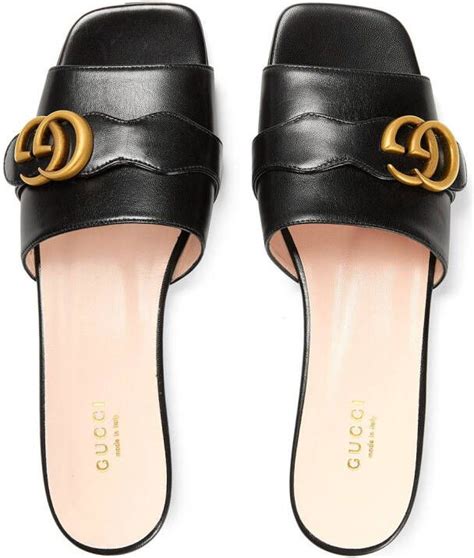 gucci slippers zwart dames|latest Gucci slippers for ladies.